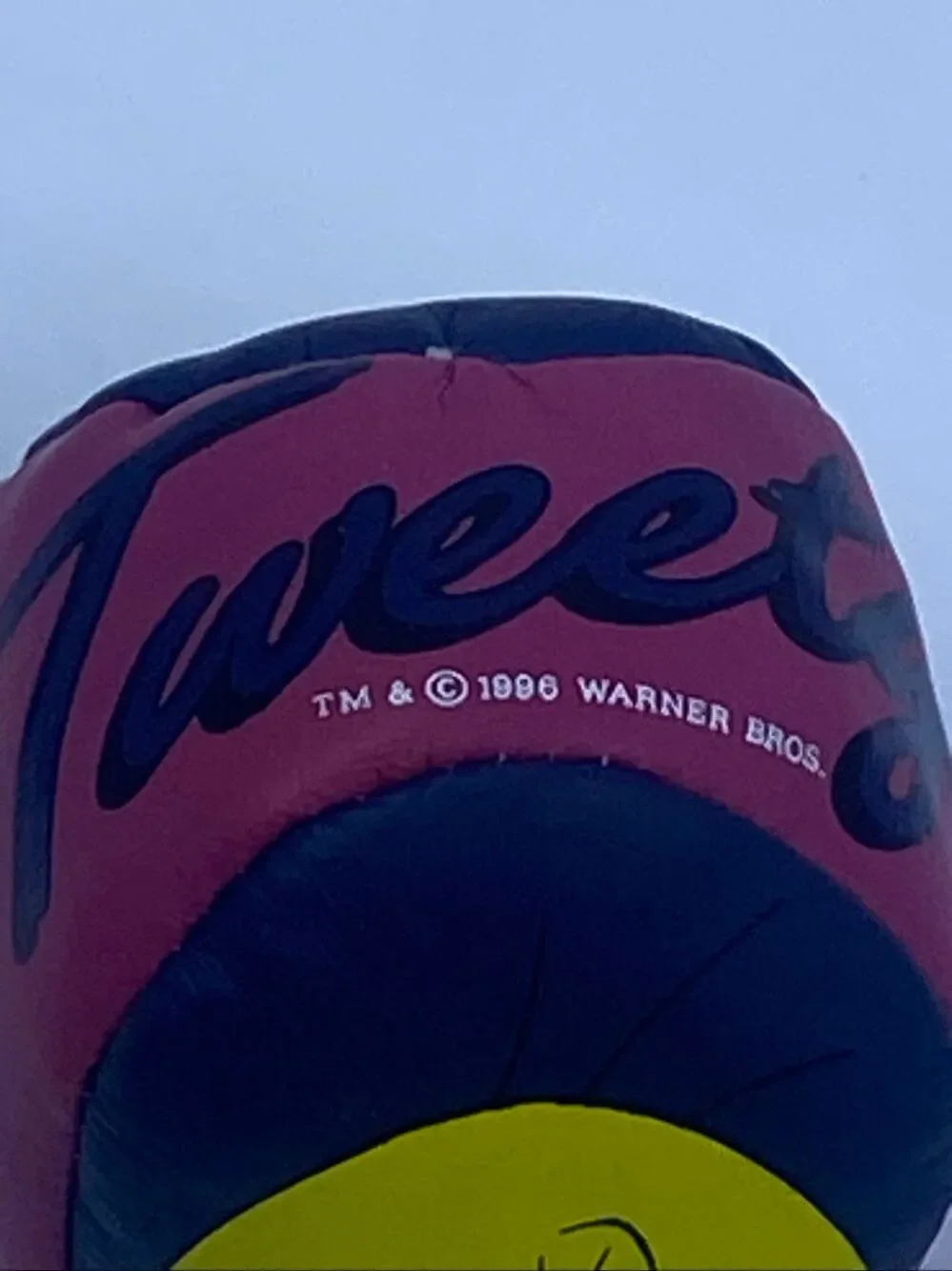 VINTAGE 1996 “TWEETY BIRD” HACKY SACK BALL